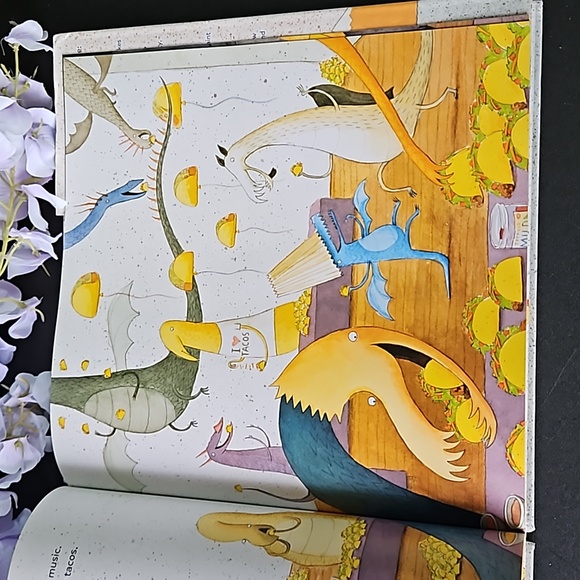 Dragons 🎄Love Tacos Children's Hard Cover Book by Adam Rubin NWOT - Picture 6 of 7